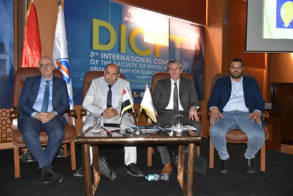 ‎The participation of Dr. Abdel Aziz, Dean of the Faculty of Physical Therapy, Rashid University, in the Third International Conference DIPCT ‎